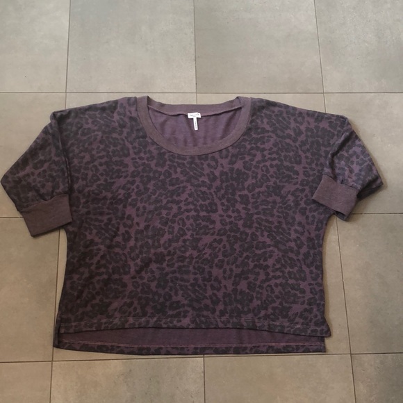 Splendid Tops - Splendid Short Sleeve Sweatshirt